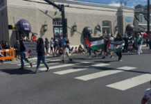 Pro-Palestinian Group Marches in Gaithersburg Labor Day Parade