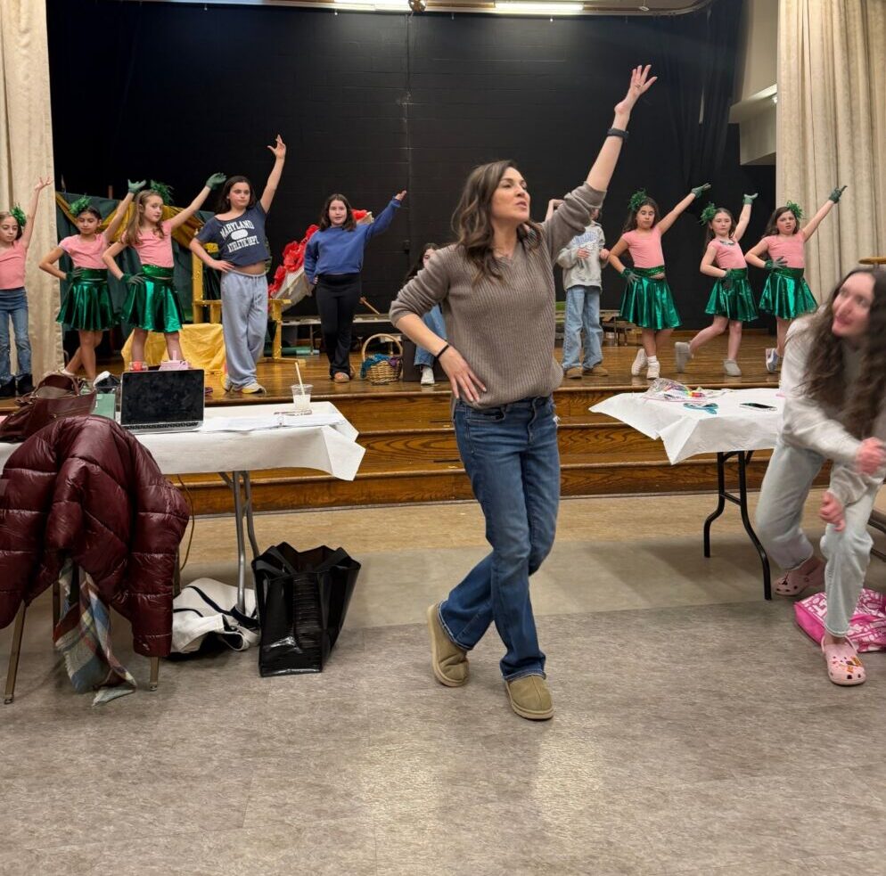 Kids, Teens at B'nai Israel Rehearse for Purim Spiel