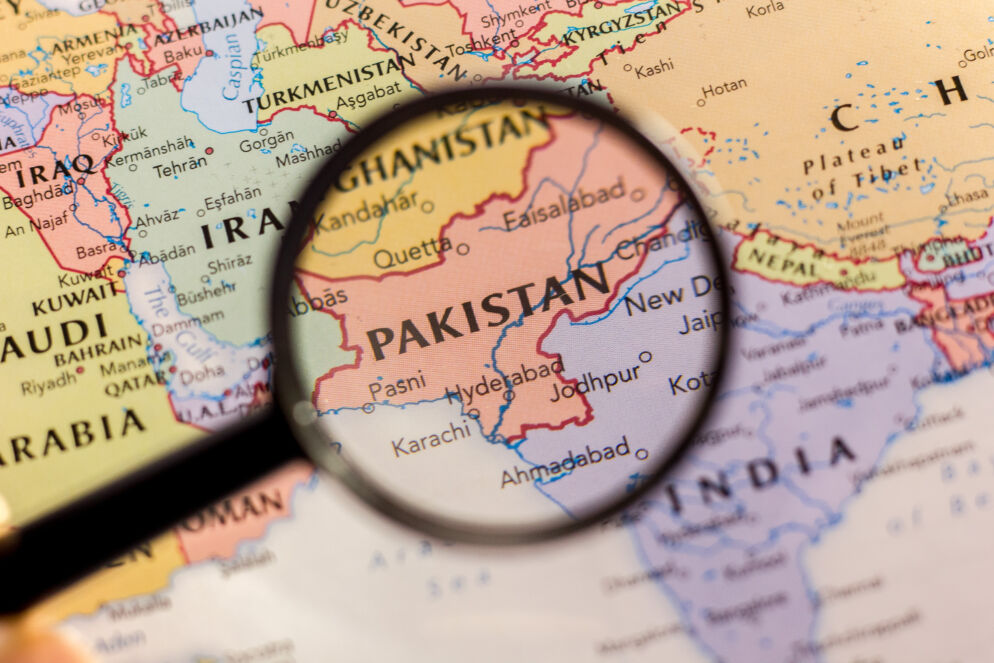 Map of Pakistan
