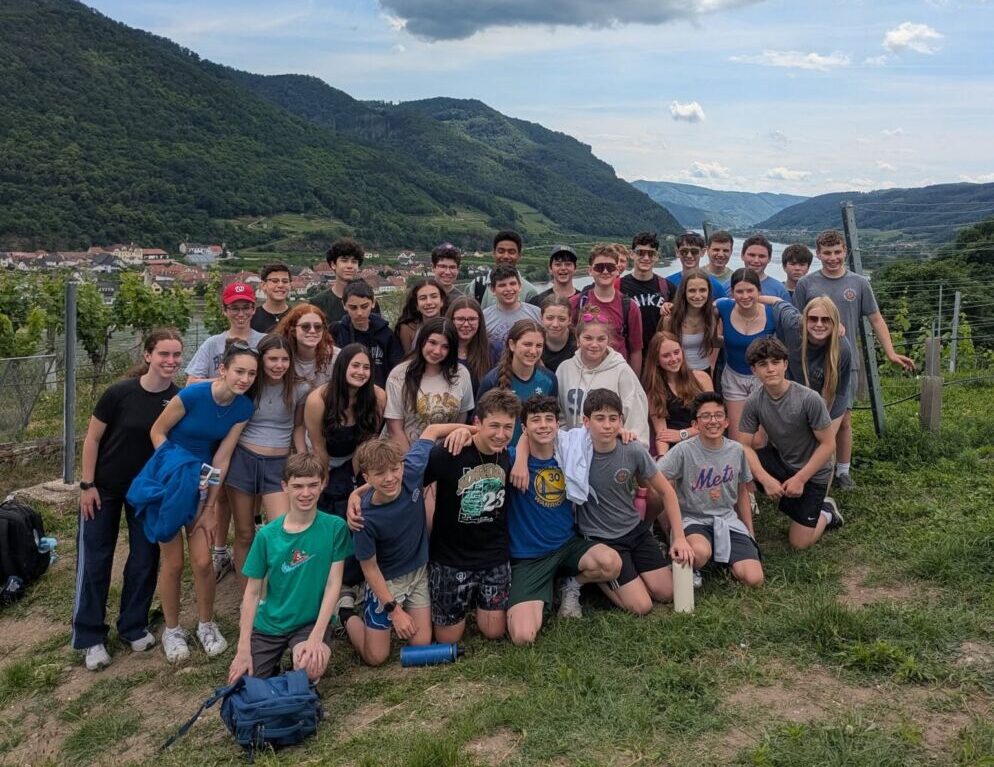 Eighth Graders at Milton Finish Central Europe Trip in Vienna
