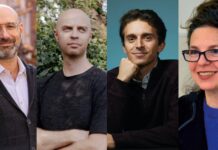 Finalists Announced for Lucrative Jewish Literary Award The four finalists for the 2026 Sami Rohr Prize are, from left, Shaul Kelner, Amir Tibon, Jordan Salama and Laura Hobson Faure.