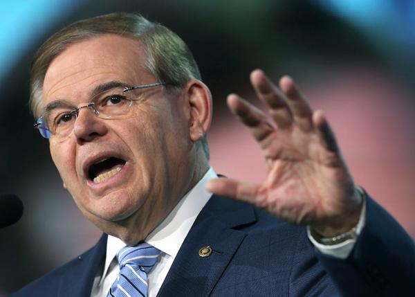 Sen. Robert Menendez, a New Jersey Democrat, said Tuesday he will vote against the Iran nuclear deal.File photo 