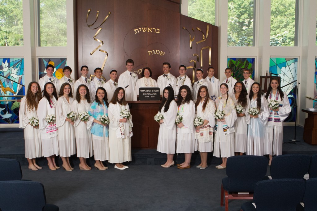 Temple B'nai Shalom confirmation