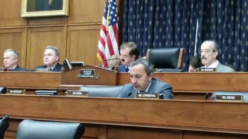 The House Foreign Affairs Committee meets to evaluate the implementation of the Iran nuclear deal. Some Jewish lawmakers want sanctions. Photo by Daniel Schere 