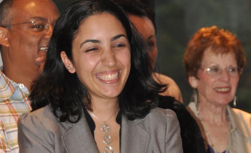 Shiri Rahamim, photographed at her 2012 farewell party, died last March in Israel.