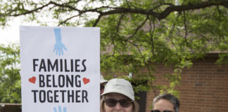 A protest in 2018 against the Trump administration’s policy of separating immigrant parents from their children.