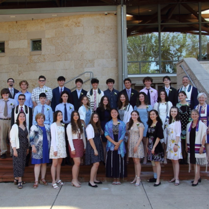 Temple Rodef Shalom offers congratulations to the confirmands of its class of 5782