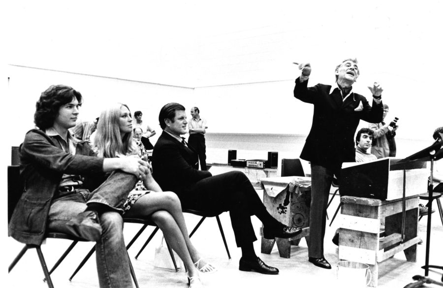 Bernstein-MASS-1971-rehearsal-with-Alan-Titus-Joan-and-Ted-Kennedy-and-Leonard-Bernstein-by-Fletcher-Drake_Courtesy-of-the-Kennedy-Center-Archives-scaled.jpg