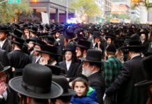 Thousands of Haredi Orthodox Jews Protest Israeli Military Draft in New York City
